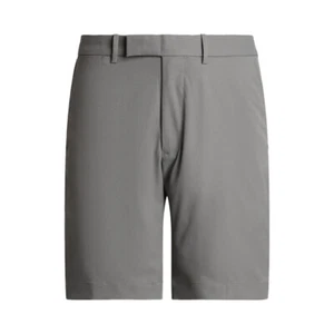 $115 RLX Ralph Lauren Men's Tailored Fit Performance Golf Shorts, Grey, Size 40 - Picture 1 of 4
