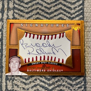 2005 Upper Deck Sweet Spot Classic BROOKS ROBINSON autograph HOF auto #BR