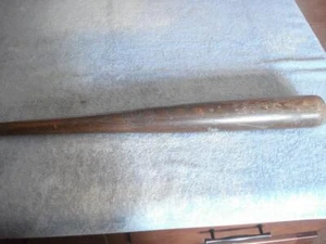 VINTAGE 33" BIG LEAGUER HANK SAUER MODELL A-1360 WILSON HOLZ BASEBALLSCHLÄGER - Bild 1 von 6