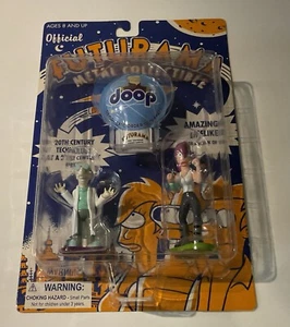 2001 Rocket USA Series 1 Futurama Collectible Figure Leela And Prof. Fransworth - Picture 1 of 2