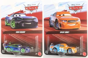 Disney Cars 2025 Lote de 2 Corredores Blinkr Speedy Comet & Combustr Chris Roamin' - Imagen 1 de 1