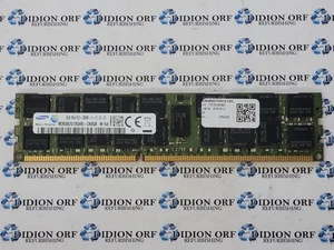 SAMSUNG 16GB SERVER RAM DDR3 RECC PC3-12800R 2Rx4 M393B2G70QH0-CK0Q8 SKU 4520 - Picture 1 of 1