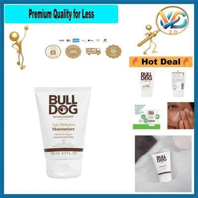 Crema hidratante facial Age Defense para hombre 3,3 oz natural y Foto 1 de 4