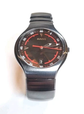 Rado DiaStar True  Ceramic Men's Watch model 115.0677.3 Damaged Bezel - Working - Image 1 of 4