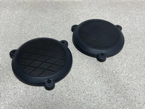 07 14 Jeep JK Wrangler OEM Soundbar Speaker Covers Trim Black - Picture 1 of 2