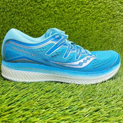 Zapatillas deportivas Saucony Triumph ISO 5 para mujer talla 8 azul plateado Foto 1 de 4