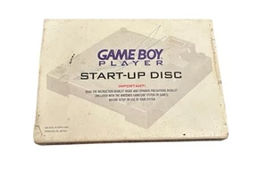 Game Boy Player Start Up Disc For Nintendo GameCube Sleeve Manual And Case READ - Imagen 1 de 11