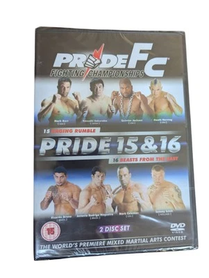 PRIDE 15 And 16 FC Fighting Championship (DVD, 2008) New & Sealed  - Image 1 of 2