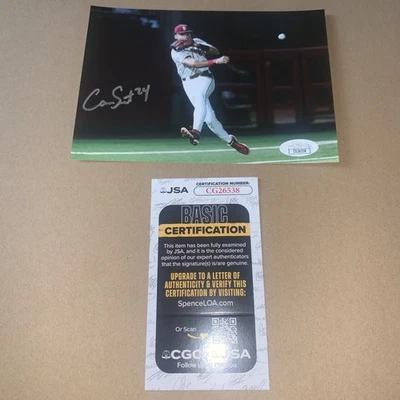Cam Smith Signed 6x4 Photo Houston Astros Florida State Seminoles JSA COA(C) - Image 1 of 3