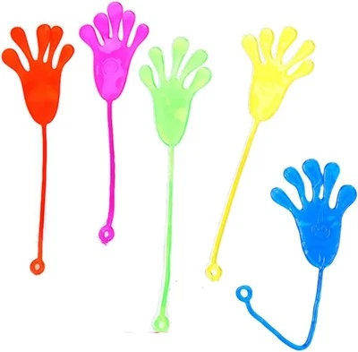 MiaLover 12-Piece Premium Clapping Hands Set Sticky Slime Hands Birthday