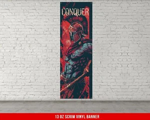Banner de gimnasio inspirador - Arte de pared de fitness - Decoración de entrenamiento en el hogar - Imagen 1 de 20