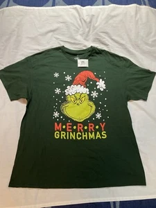The Grinch “Merry Grinchmas” T-shirt, Size XL, NWT! - Picture 1 of 4
