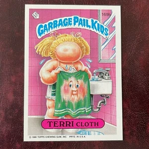 1986 Topps GARBAGE PAIL KIDS Set TERRI CLOTH #169b Right GPK OS5 - NM/MINT+ - Picture 1 of 2