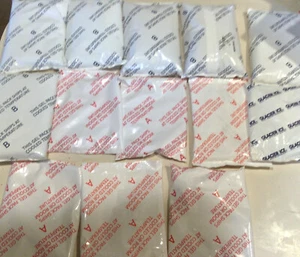 13 bolsas de hielo de gel congelador reutilizables ambientalmente seguras talla A y B usadas - Imagen 1 de 4