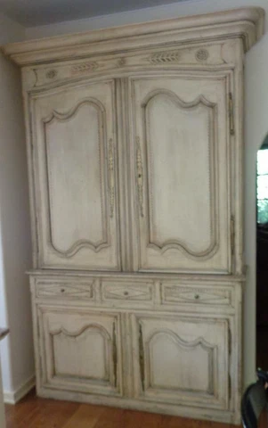 Amazing Antique Irish Hutch Cabinet - UNIQUE PIECE-GORGEOUS HIGH-PROFILE ANTIQUE Cover