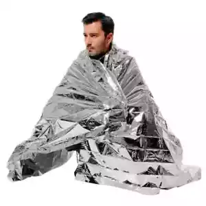 Ozark Trail Outdoor Camping Emergency Survival Blanket Windproof Waterproof - Picture 1 of 7