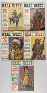 Real West Magazine, Vol. 10, 1967, Vintage Western History, Pulp, Lot of 5 - Picture 1 of 21