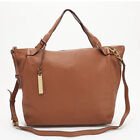 Vince Camuto Leather Tote- Arlow bag warm caramel