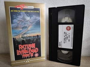 [VHS] RETURN OF THE LIVING DEAD PART II (1988) | English uncut | Label: 4front  - Bild 1 von 3