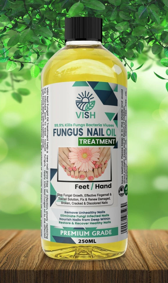 VISH Pilznagelbehandlung hochwirksam töten Nagelpilz Finger Zehennagel Reparatur