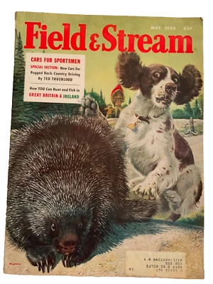 May 1958 Field & Stream Magazine Cars for Sportsmen Great Britain Ireland - Image 1 of 3