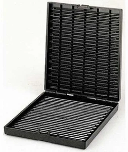 Legrand MEMOCAB DOUBLE DISPENSER BOARD For 48-Strips Of Markers, Black - Picture 1 of 1