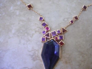 Stephen Webster "Gold Struck" Amethyst & Gemstone 18K Gold Necklace. - Picture 1 of 20