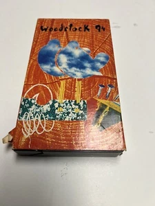 Woodstock 94: 3 more days of peace and music Saugerties NY 1994 VHS Tested - Picture 1 of 10