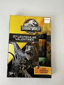 Jurassic World 27 Lenticular Valentines Cards Fun Zooming Action - Picture 1 of 2