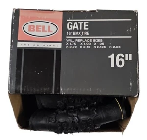 Bell Gate 16" Black BMX Bicycle Tire New - Picture 1 of 3