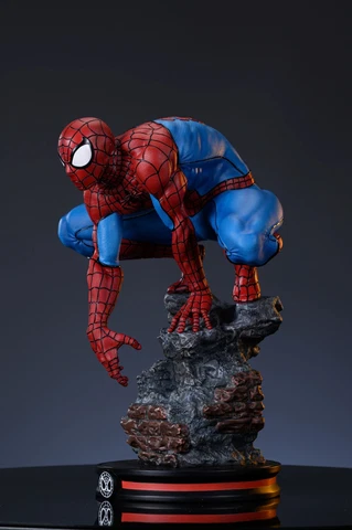 In Stock Marvel  exo spiderman Spider-Man 1/4 scale Polystone statue figure Cover