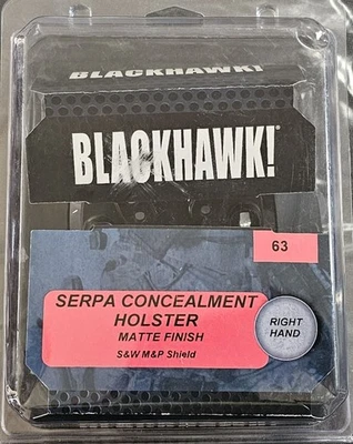 Funda de ocultación Blackhawk SERPA CQC OWB para S&W M&P Shield derecha #410563BK-R Foto 1 de 3