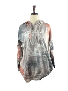 Sudadera con Capucha Ligera Torrid Janis Joplin Tie Dye 3x Nueva con Etiquetas Banda Grunge Ropa de Calle - Imagen 1 de 5