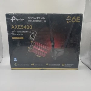 Tp-Link ARCHER TXE75E AXE5400 Wi-Fi 6E Tri-Band PCI Express Adapter bluetooth. - Photo 1/5
