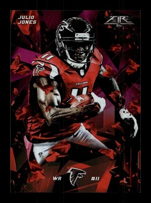 Topps Fire Magenta #21 Julio Jones 2015 20/25 Falcons Foto 1 de 2