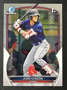 Bowman #BCP-105 2023 Juan Chacon Chrome Prospects Boston Red Sox - Imagen 1 de 2