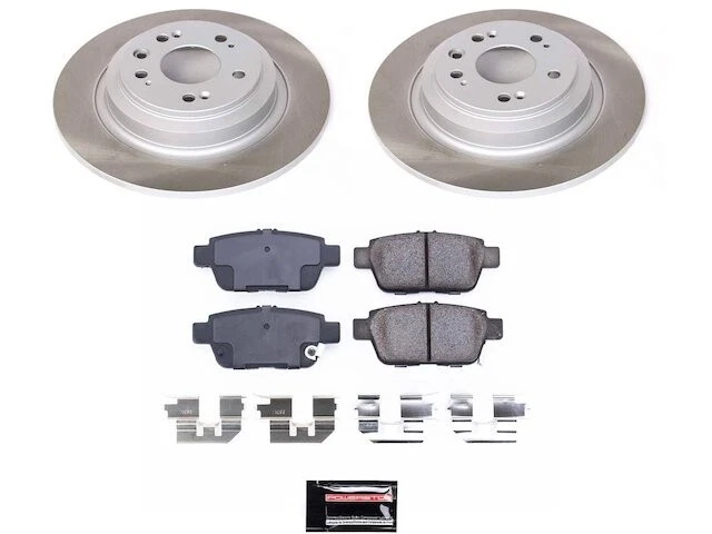 Kit de pastillas de freno trasero y rotor 91RFCF93 para Acura TL 2009 2010 2011 2012 2013 2014 Foto 1 de 1