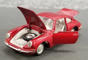 VTG POLITOYS EXPORT No 527 PORSCHE 912 1/43 DIECAST MEAT RED MADE IN ITALY NICE - Picture 1 of 11