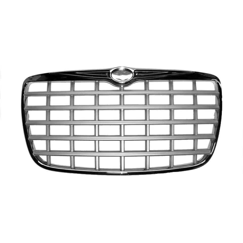 CH1200275 New Grille Fits 2005-2010 Chrysler 300 2.7L/3.5L - Image 1 of 1