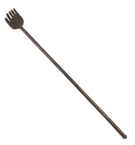 Lujoso Antigüedad Hierro Espalda Rascador Único Coleccionable Caza Tool G41-147 - Picture 1 of 10