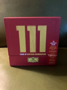 111 Years Of Deutsche Grammophon Collectors Editions Volume 1 55 CD Box Set EX! - Foto 1 di 2