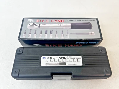 Conjunto de chaves de torque BIKE HAND YC-617-2S ferramentas de manutenção reparo de bicicleta 1/4" - Imagem 1 de 4