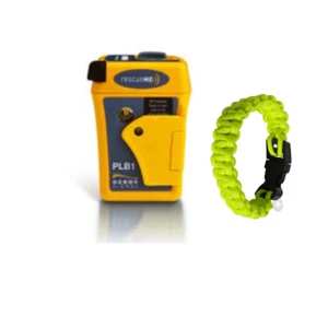 Ocean Signal rescueME PLB1 Locator Beacon Yellow Paracord-Whistle - Picture 1 of 6