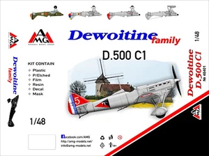 AMG 48401 Dewoitine D.500 (AF francés), 1/48 - Imagen 1 de 3
