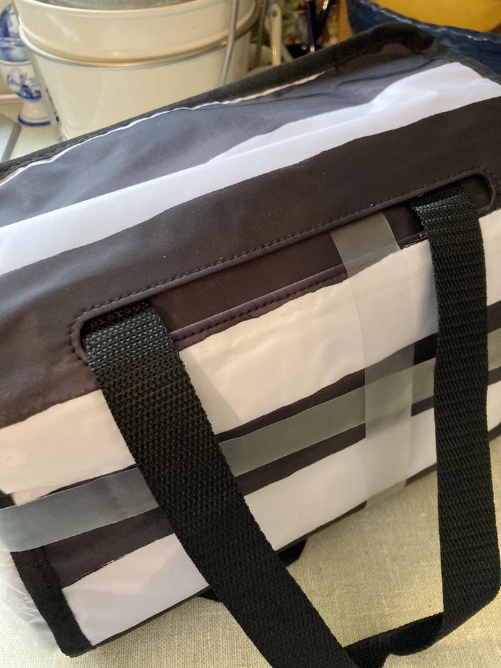 Thirty One 31 Roll Call Organizer in Watercolor Stripe *NEW IN PKG* - Imagem 1 de 4