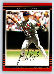 2002 Bowman ALBERT PUJOLS #15 St. Louis Cardinals 2nd Year Card MLB Baseball