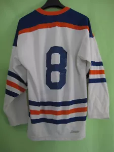 Maillot Hockey Edmonton Oilers #8 shirt NHL vintage jersey 80's Cooper - M - Imagen 1 de 7