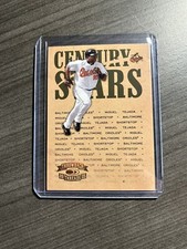 2005 Throwback Threads Century Stars Spectrum Card #10 Miguel Tejada /100