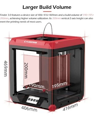Used 1x: Flashforge 3D Printer - Unleash Your Creativity! - Image 1 of 2