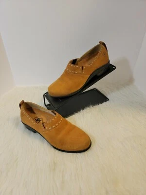 ARIAT Mujer Talla 5.5M Cuero Marrón Liso Estilo Occidental Botines Zapatos Foto 1 de 4